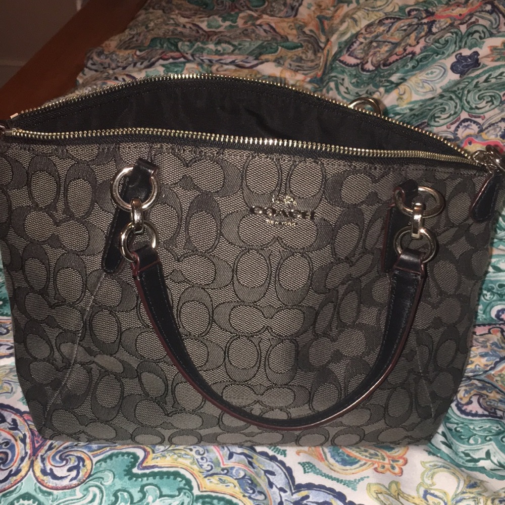 Small authentic coach tote